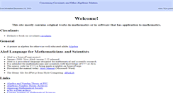 Desktop Screenshot of circulants.org